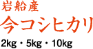 岩船産今コシヒカリ2kg・5kg・10kg